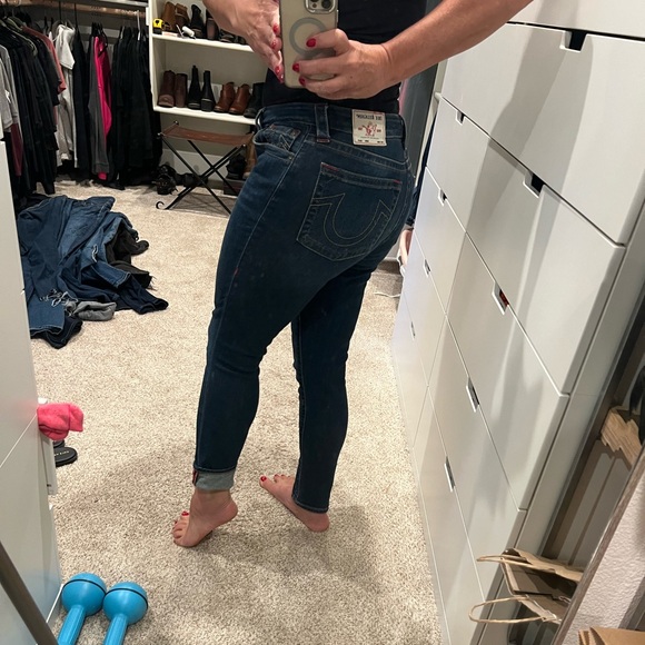True Religion- Jennie Curvy midrise skinny - Picture 1 of 7